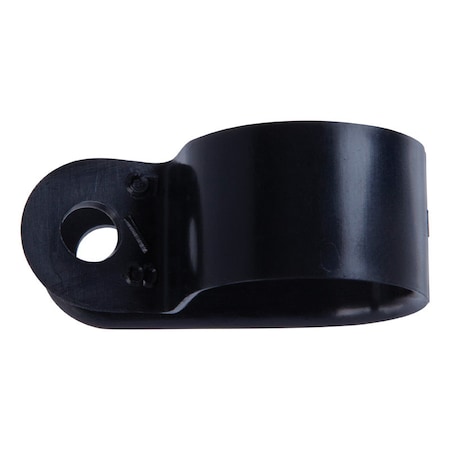Jandorf Cable Clamp, Nylon, 5/8 in Bundle Dia., Black 61455